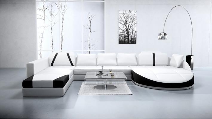 Wohnlandschaft Couch Eckgarnitur U Form Sofa Eckcouch Ecksofa Garnitur