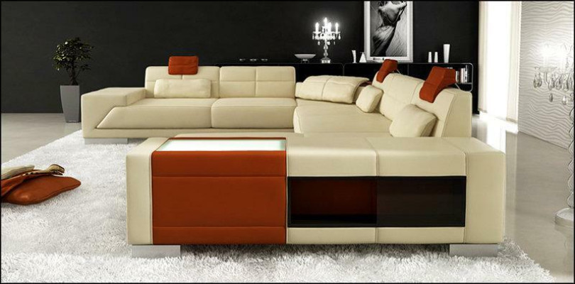 XXL BIG Wohnlandschaft U Form Ecksofa Sofa Couch Polster Garnitur