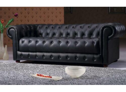 Chesterfield Sofa 2 Sitzer Polster Design Couchen Sofas Garnitur NEU