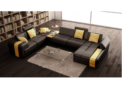 Sofa Eckgarnitur Wohnlandschaft U Form Eckcouch Ecksofa Couch Garnitur