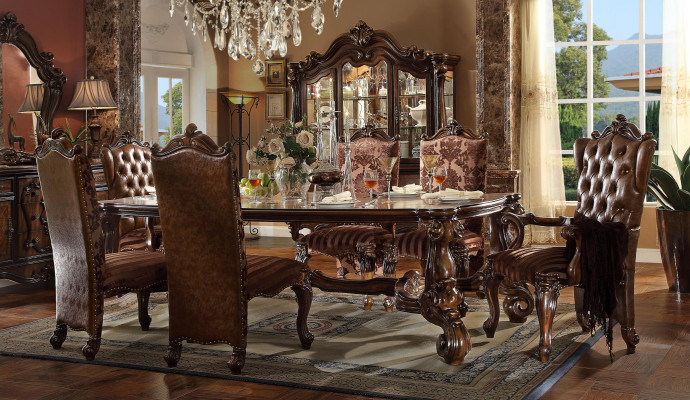 Königlicher Esstisch Tisch Holz Tische Klassische Barock Rokoko Esszimmer