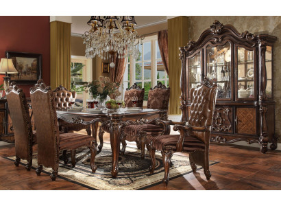 Klassischer Luxus Tisch Holz Tische Deko Rokoko Barock Antik Stil Ess Wohn