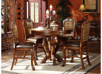 Rund Ess Tische Runder Designer Holz Ess Zimmer Küchen Tisch Braun