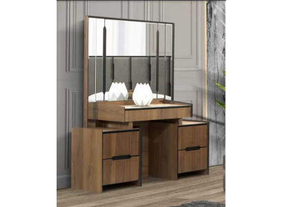 Elegant Schminktisch mit Spiegel luxuriös Möbel im Schlafzimmer Neu