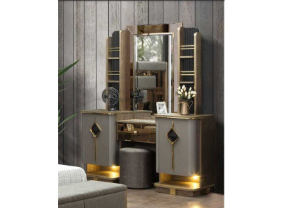 Stilvoll Schminktisch mit Spiegel Perfekt Möbel im Schlafzimmer neu