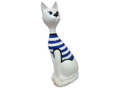 Designer Dekorative Statuen Modern Bemalte Figuren Abstrakte Statuen Katze Neu