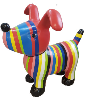 Designer Figur Statue Moderne Figuren Dekoration Hund Garten Skulptur Skulpturen
