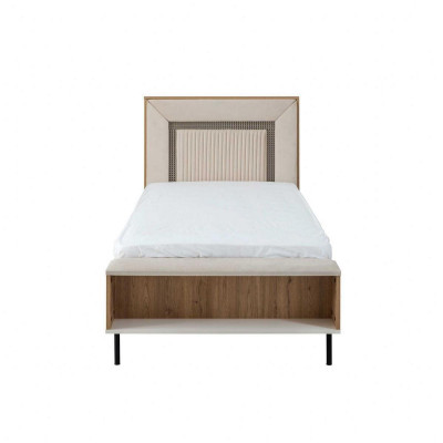 Schlafzimmer Sets Jugenbett Kinderbett Braun Holz Set 5tlg Bett Modern