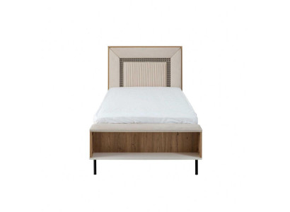 Bettrahmen Kinderbett 120 cm Bett Kinderzimmer Bettgestelle Braun Holz