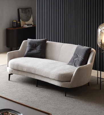 Design Zweisitzer Möbel 2 Sitzer Sofa Couch Polster Lounge Club Couchen Sofas
