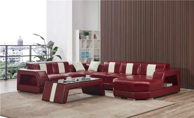 Sofa Sitz Eck Garnitur Polster Ecke Couch Design Couch Luxus Couchen Leder Neu