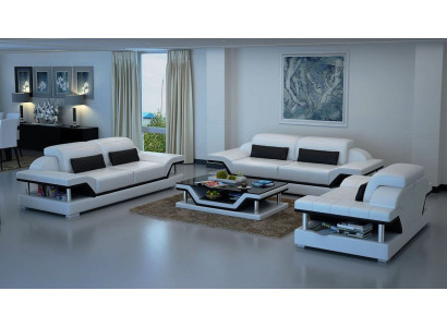 Sofagarnitur 3+2+1 Sitzer Sofa Sitz Couch Polster Garnitur Moderne Couchen Neu