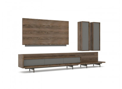 Wohnzimmermöbel TV-Ständer Komplett Wandschrank TV Rahmen Designer Einrichtung