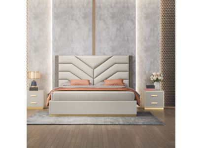 Bett Design Luxus Doppel Betten 180x200cm Schlaf Zimmer Modern Neu