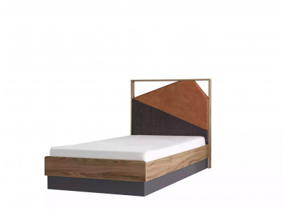 Kinderbett Bett 100 cm Bettgestelle Kinderzimmer Holz Bettrahmen Grau
