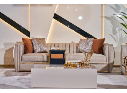 Wohnzimmer Couchtische Design Tisch Holz Beige Stil Moderner Luxus Tische