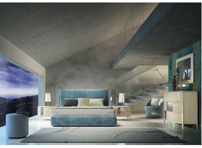 Designer Bett Polster Design Luxus Doppel Hotel Betten Schlaf Zimmer