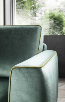 Italienisches Sofa Design Luxus Polster Couch Modern Sofa 3 Sitzer alfitalia Neu