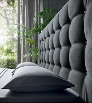 Chesterfield Luxus Betten Schlaf Zimmer Textil Bett Polster Design Doppel Hotel