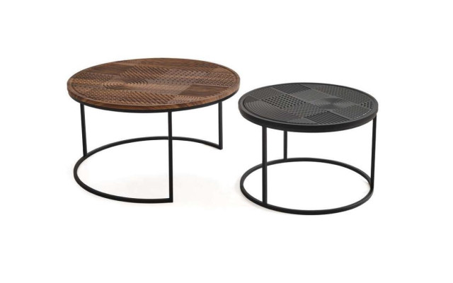 Couchtisch Kaffeetisch Design Möbel Tisch Wohnzimmertisch Schwarz 