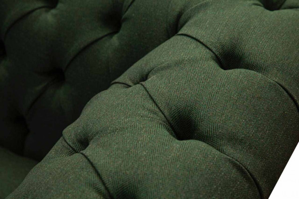 Sofa 4 Sitzer Grün Wohnzimmer Modern Design Polster Stoff Luxus 