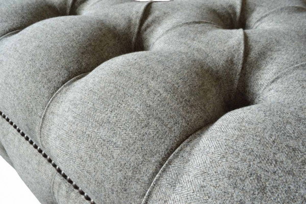 Dreisitzer Design Sofa 3 Sitzer Couchen Grau Polster Sofas Möbel Neu