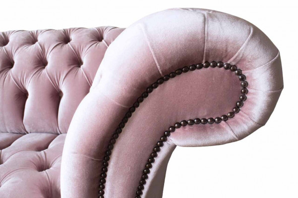 Chesterfield Zwei Sitzer 2 Sitz Couch Polster Sitz Sofa Couchen Design