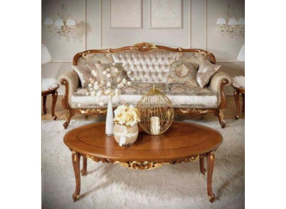 Couch Klassische Couchtisch Sofa Beistelltisch Wohnzimmer Tisch Möbel Holz Neu