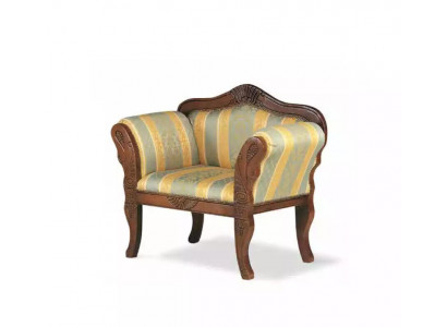 Klassischer Sessel Designer Einsitzer Neu Polstermöbel Wohnzimmer Möbel