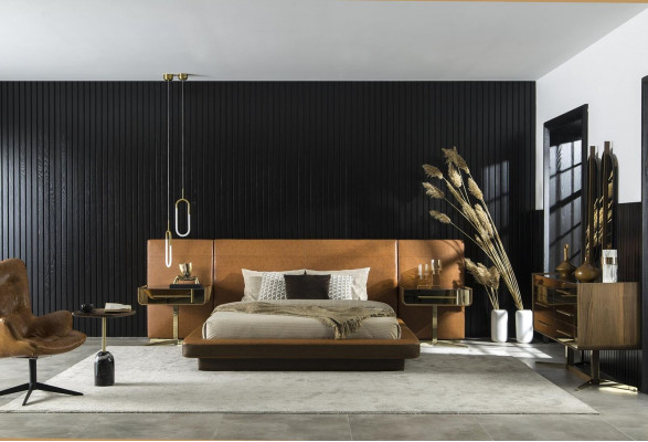 Luxus Nachttisch Glas Gold Schlafzimmer Nachttische Loft Moderner Metall