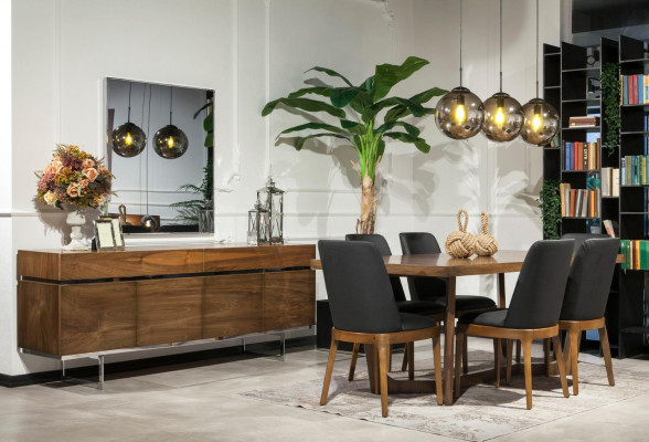 Luxus Lehnstuhl Lederstuhl Polster Stühle Loft Designer Möbel Schwarz Küchen