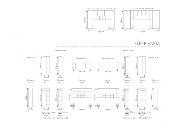 Schlafzimmergestaltung mit bequemen Betten und eleganten Schränken