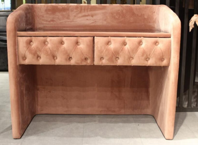 Design Chesterfield Schminktisch Tisch Schlafzimmer Möbel Moderne Rosa