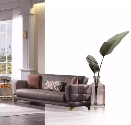 Rosa Dreisitzer Sofa 3-Sitzer Couch Wohnzimmer Sitzmöbel Designer Sofas