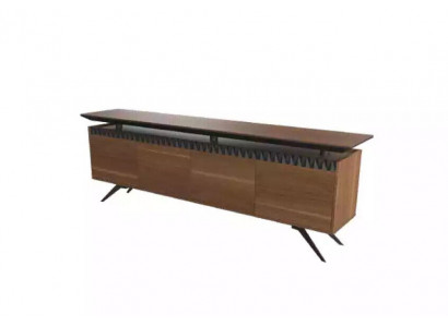 Sideboard Schrank Anrichte Büromöbel Büro Einrichtung Braun Neu Holz