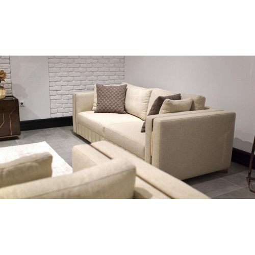 Wohnzimmer Sofa Dreisitzer Design Einrichtung Modern Möbel Neu Textil