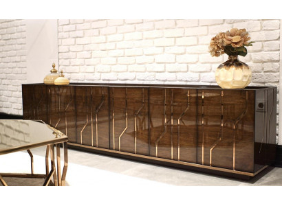 Wohnzimmer Möbel Sideboard Luxus Modern Design Kommode Holz Einrichtung