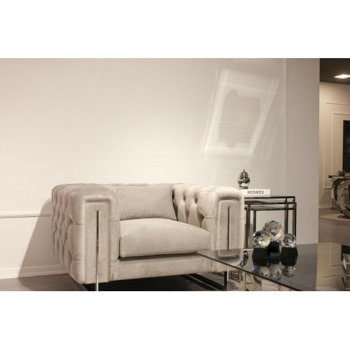 Modern Sessel Wohnzimmer Chesterfield Möbel Polster Einrichtung Textil