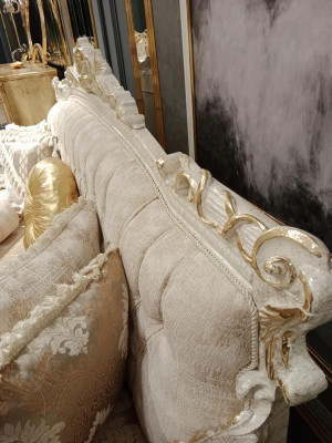 Exklusives Wohnzimmer Sofagarnitur Set Hochwertigen Sofas Elegante Sesseln