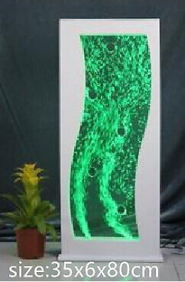 Wassersäule wasserwand Wasserfall Led Trennwand Luxus Design Einrichtung Metall