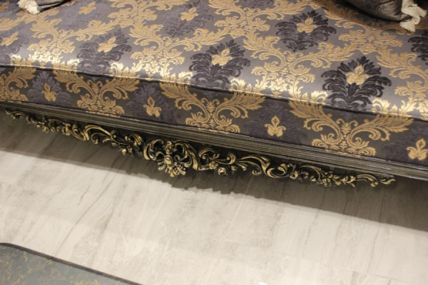 Luxuriöse Wohnzimmermöbel Elite Sofa 3 Sitzer Deluxe stilvollen Sessel