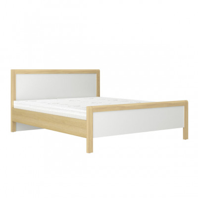 Weiße Schlafzimmer Möbel Luxus Bett Nachttische Großer Kleiderschrank
