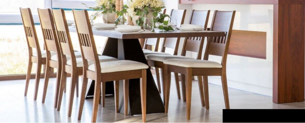 Esstisch Holz Stühle 7tlgLehnstuhl Gruppe Esszimmer Garnitur Stuhl Set Tisch Neu