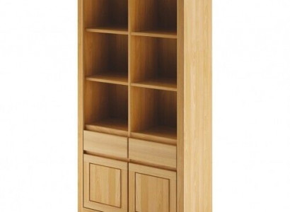 Wandschrank Holz Schränke Vitrine Wand Regale Wohnzimmer Handarbeit Massivholz