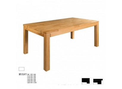 Tisch Esstisch Massive Möbel Esszimmer 200x100cm Echtes Holz Vollholz Neu Tische