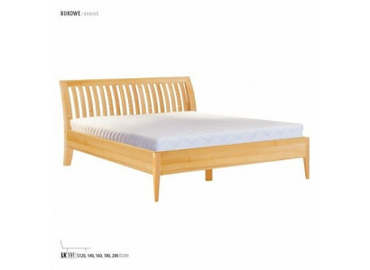 Bett Holz Massive Schlafzimmer Betten 100x200 cm Einzelbett Massivmöbel Möbel