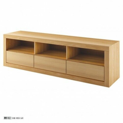 Sideboard TV Lowboard RTV Schrank Wohnzimmer Handarbeit Vollholz Schrank Holz