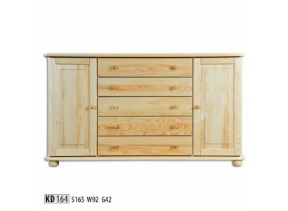 Massive Kommode Anrichte Schrank Möbel Kommoden Echtholz Schränke Neu Sideboard