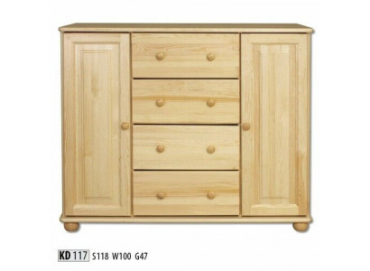 Massive Kommode Sideboard Schrank Kommoden Echtholz Schränke Neu Anrichte Möbel
