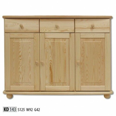 Sideboard Anrichte Kommode Kiefer massiv Wohnzimmer vollmassiv Massivholz holz